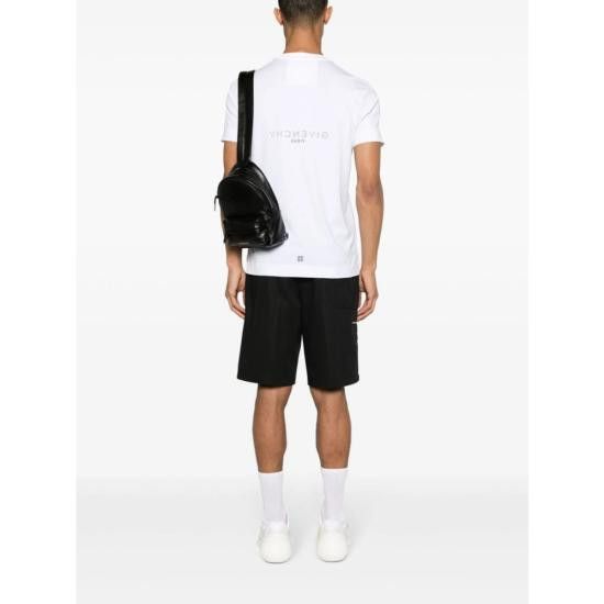 Givenchy GIVENCHY Men T-Shirts BM71653Y6B 100 WHITE Size US XL / EU 56 / 4 - 5 Thumbnail