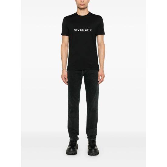Givenchy GIVENCHY Men T-Shirts BM71653Y6B 001 BLACK Size US S / EU 44-46 / 1 - 4 Thumbnail
