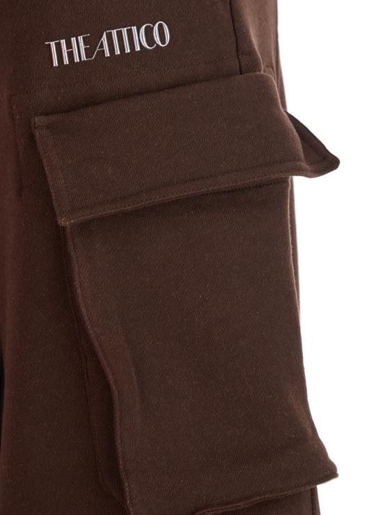 The Attico THE ATTICO Women Straight Pants 251WCP00260JJF007AA204 Brown Size 27" / US 4 / IT 40 - 3 Thumbnail