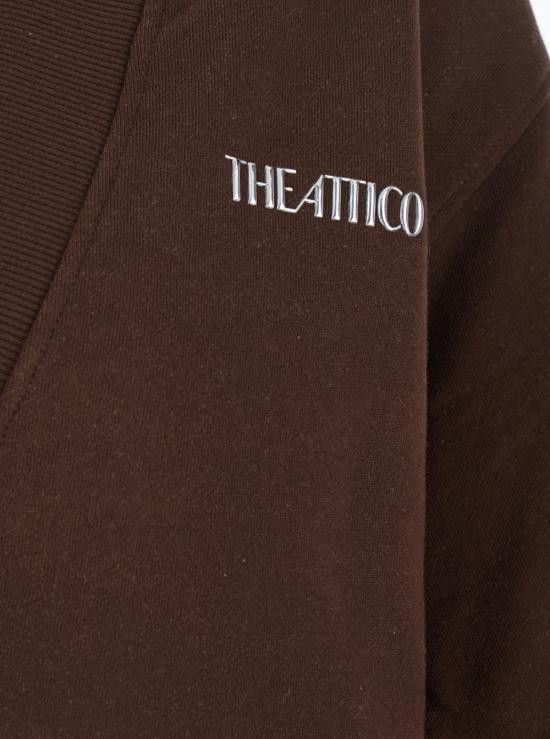 The Attico THE ATTICO Women Tops 251WCF00010JJF007AA204 Brown Size S / US 4 / IT 40 - 3 Thumbnail