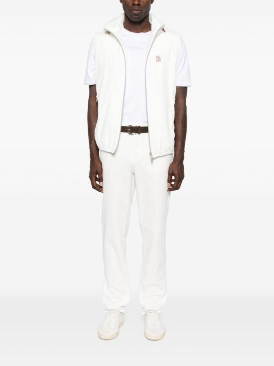 Brunello Cucinelli BRUNELLO CUCINELLI Men T-Shirts M0B137451G CW787 White Size US S / EU 44-46 / 1 - 2 Thumbnail