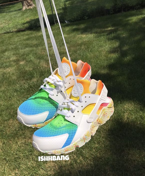 Custom 2024 rainbow huaraches