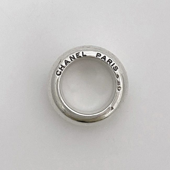 Chanel CHANEL Ring Silver Size ONE SIZE - 3 Thumbnail