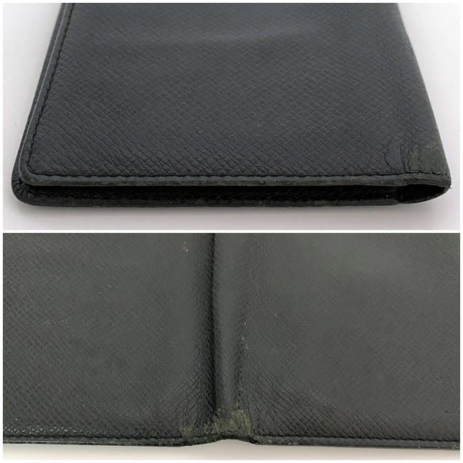 Louis Vuitton LOUIS VUITTON Black Leather Size ONE SIZE - 3 Thumbnail