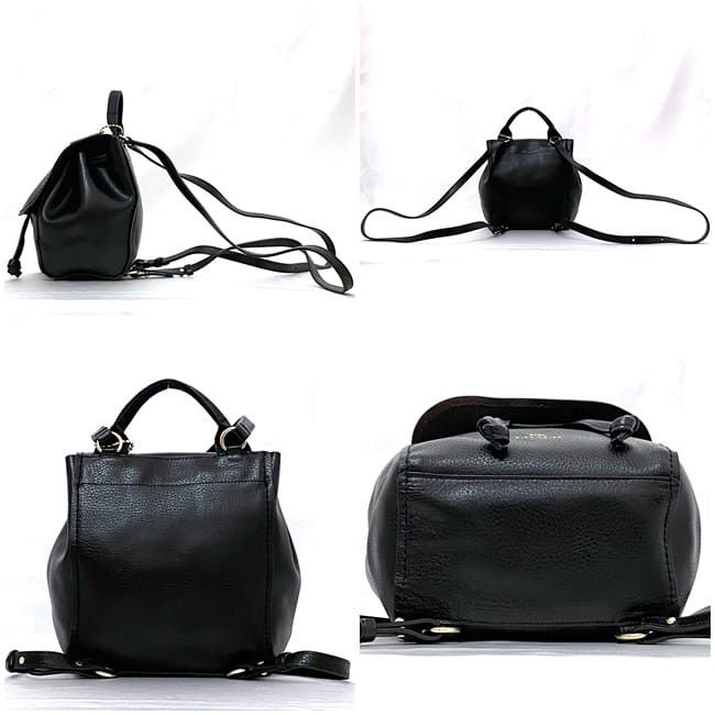 Coach COACH Backpack Black Leather Size ONE SIZE - 2 Thumbnail