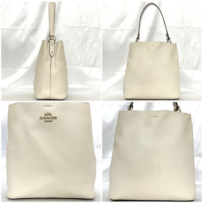 Coach COACH Cross Body Bag White Leather Size ONE SIZE - 2 Thumbnail