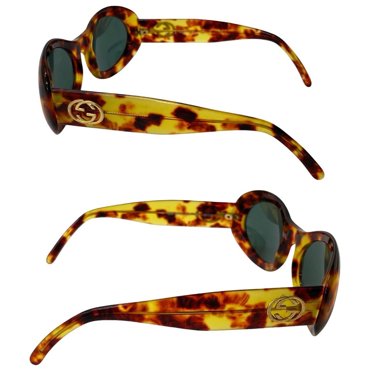 Gucci Gucci Sunglasses Brown Plastic Size ONE SIZE - 4 Thumbnail
