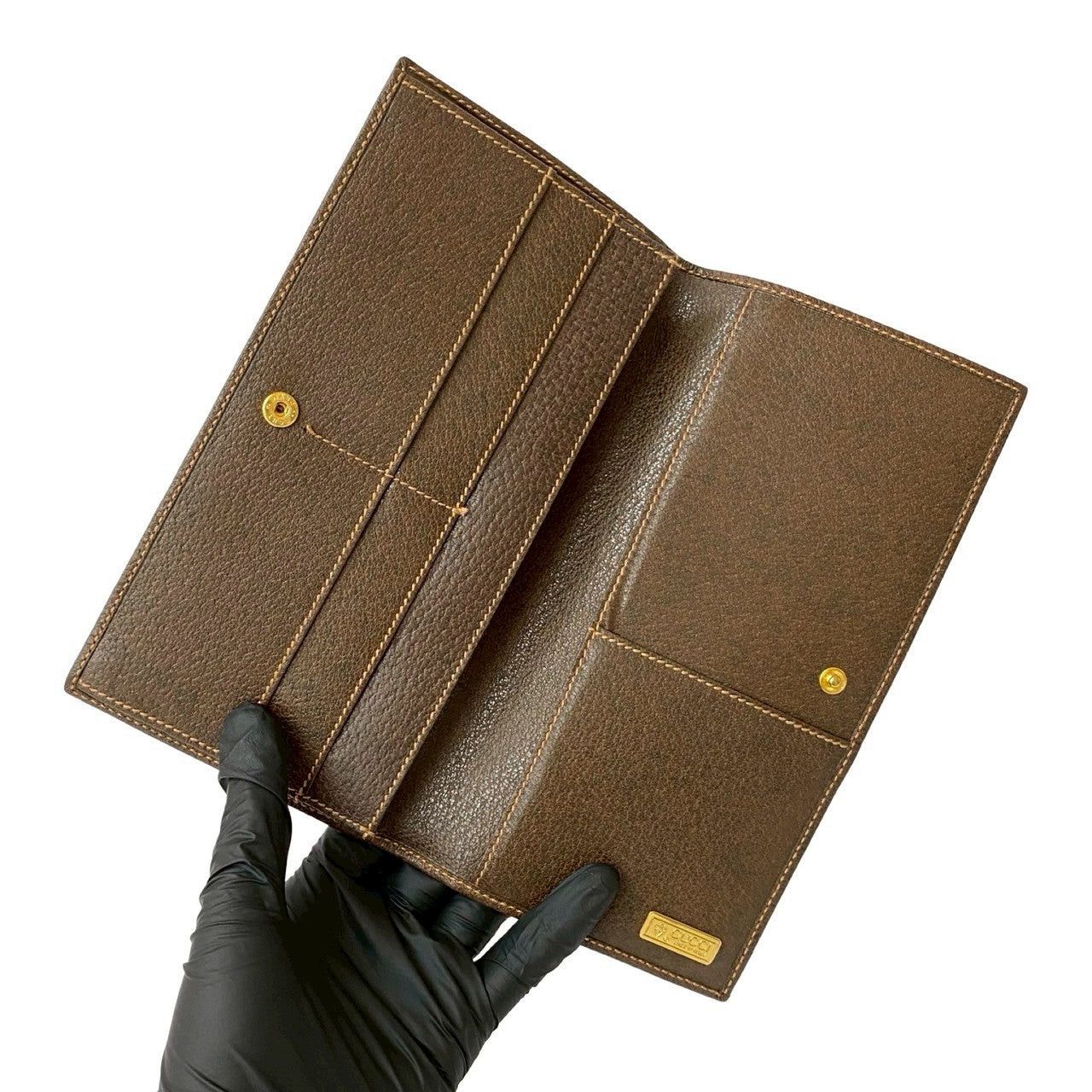 Gucci Gucci Brown Leather Size ONE SIZE - 7 Thumbnail