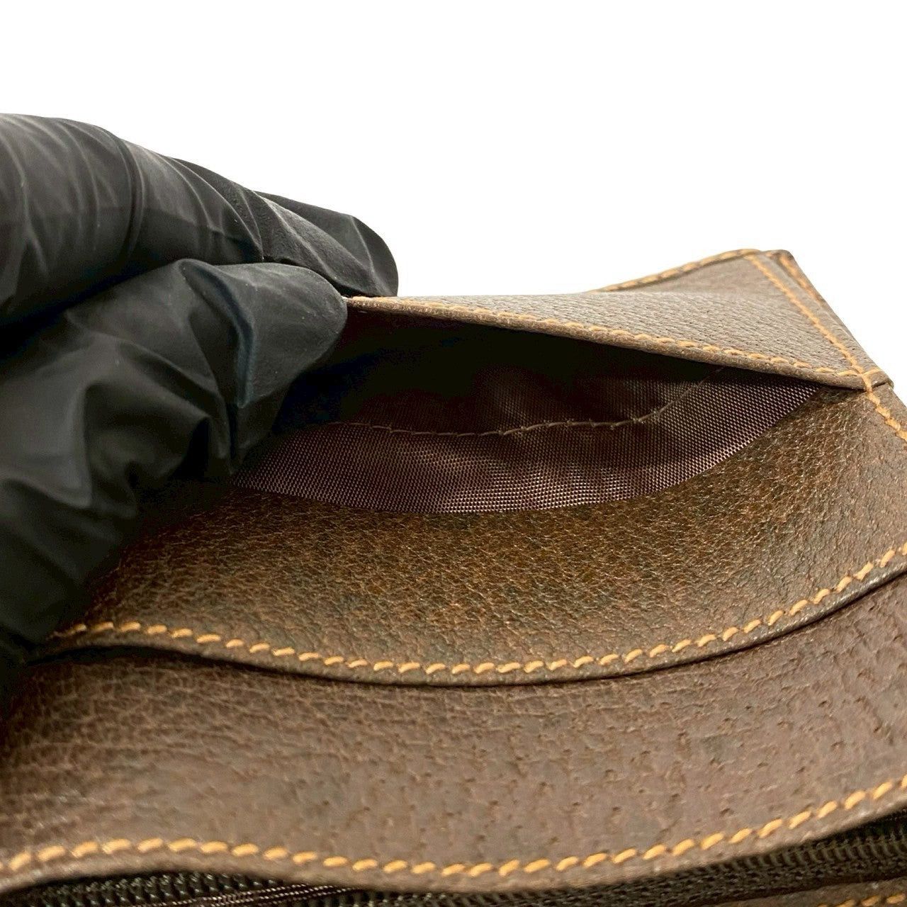 Gucci Gucci Brown Leather Size ONE SIZE - 9 Thumbnail
