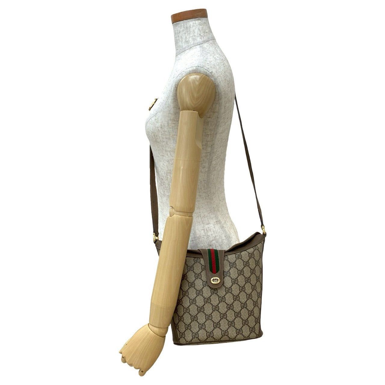 Gucci Gucci Shoulder Bag Brown Leather Size ONE SIZE - 2 Thumbnail
