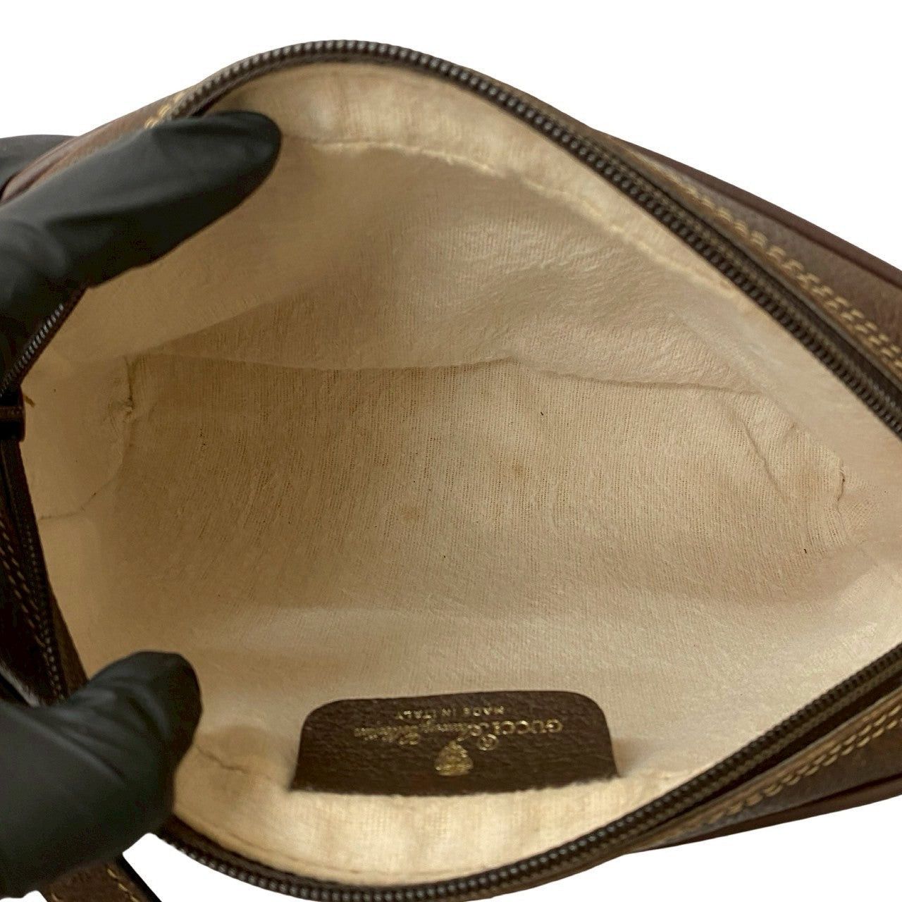 Gucci Gucci Brown Leather Size ONE SIZE - 9 Thumbnail