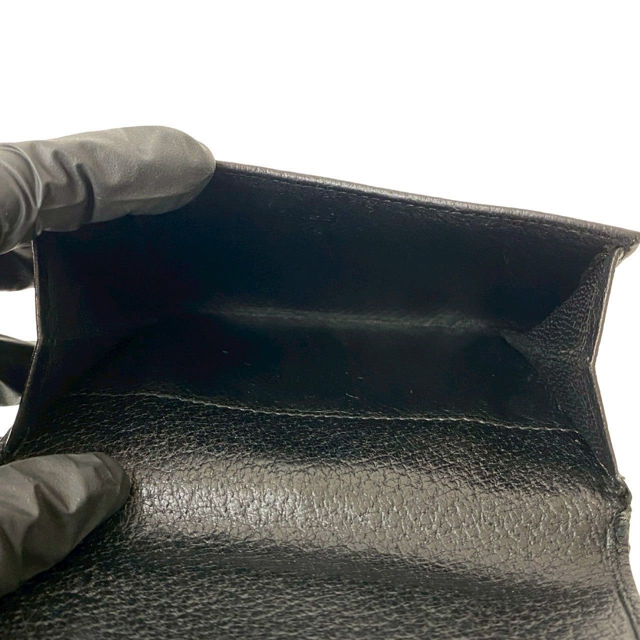 Gucci Gucci Black Leather Size ONE SIZE - 10 Thumbnail