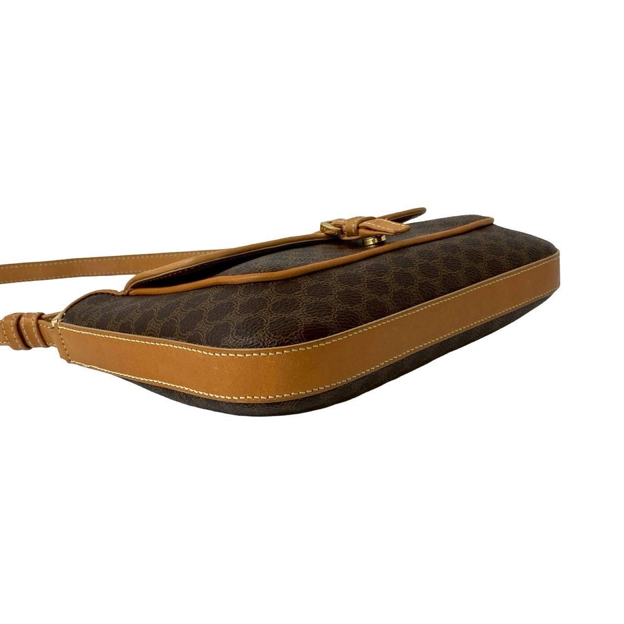 Celine Celine Shoulder Bag Brown Leather Size ONE SIZE - 7 Thumbnail