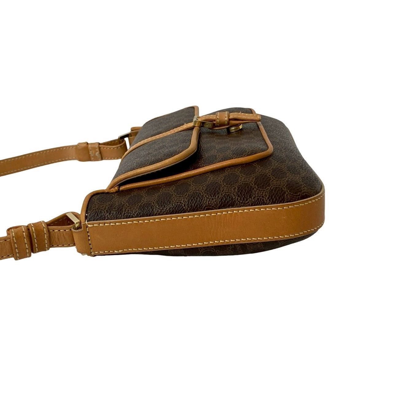 Celine Celine Shoulder Bag Brown Leather Size ONE SIZE - 5 Thumbnail
