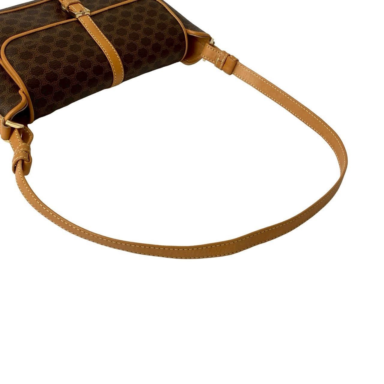 Celine Celine Shoulder Bag Brown Leather Size ONE SIZE - 4 Thumbnail