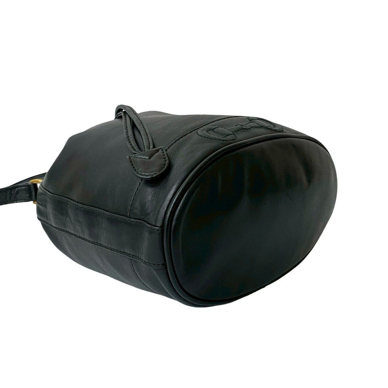 Gucci Gucci Shoulder Bag Black Leather Size ONE SIZE - 7 Thumbnail