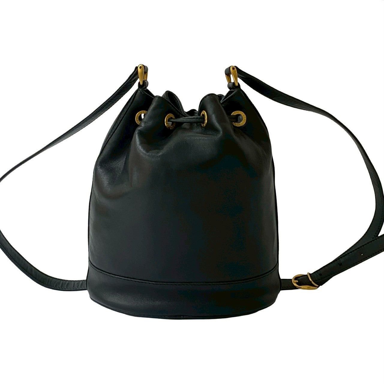 Gucci Gucci Shoulder Bag Black Leather Size ONE SIZE - 3 Thumbnail