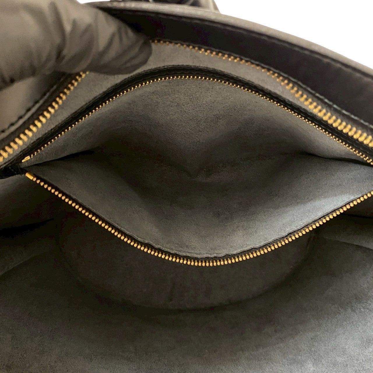 Louis Vuitton Louis Vuitton Tote Bag Black Leather Size ONE SIZE - 10 Thumbnail