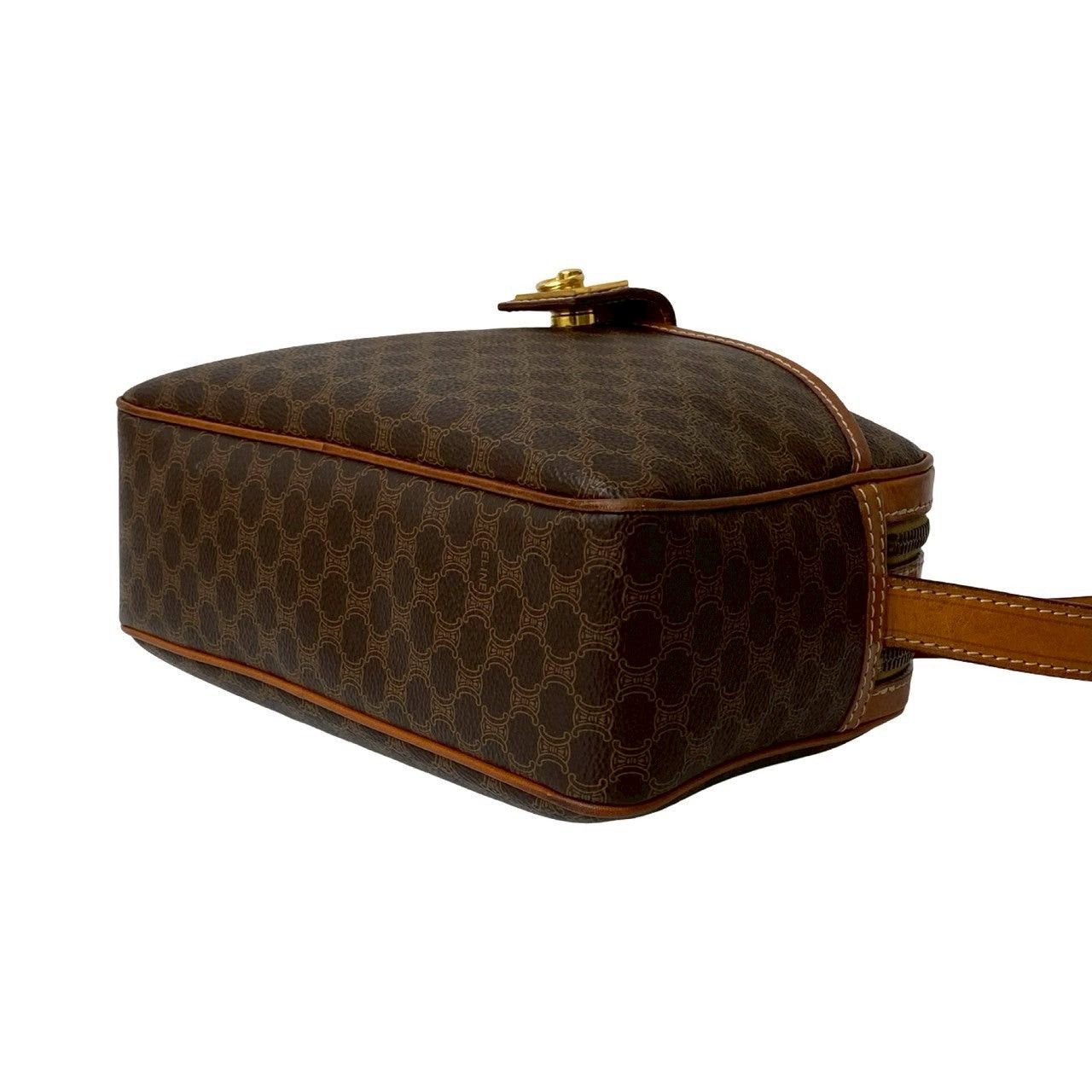 Celine Celine Shoulder Bag Brown Leather Size ONE SIZE - 8 Thumbnail