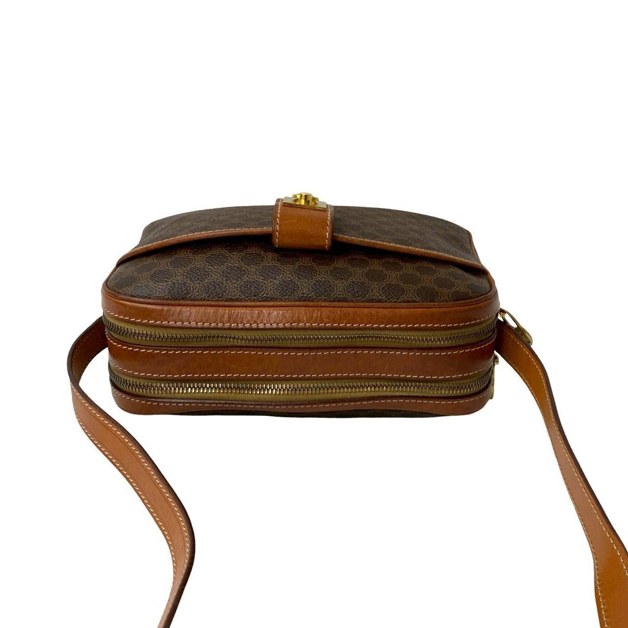 Celine Celine Shoulder Bag Brown Leather Size ONE SIZE - 4 Thumbnail