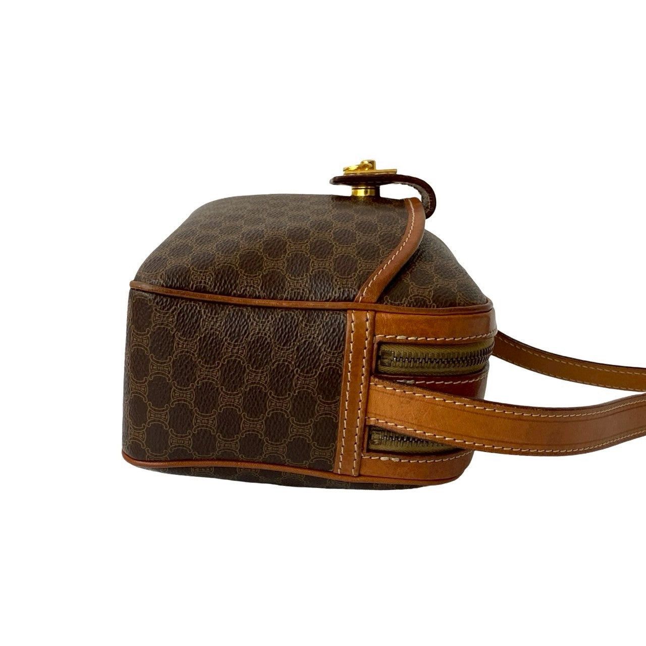 Celine Celine Shoulder Bag Brown Leather Size ONE SIZE - 5 Thumbnail