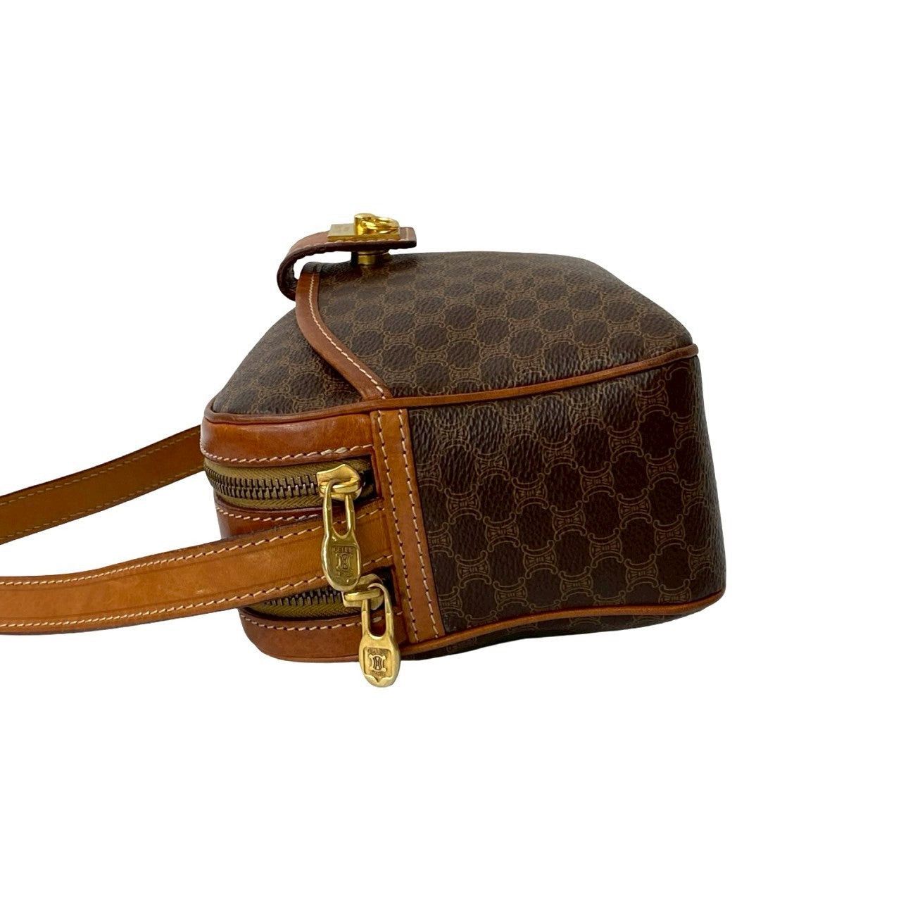 Celine Celine Shoulder Bag Brown Leather Size ONE SIZE - 6 Thumbnail