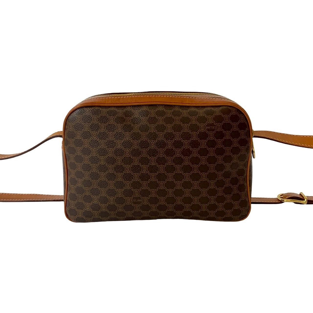 Celine Celine Shoulder Bag Brown Leather Size ONE SIZE - 3 Thumbnail