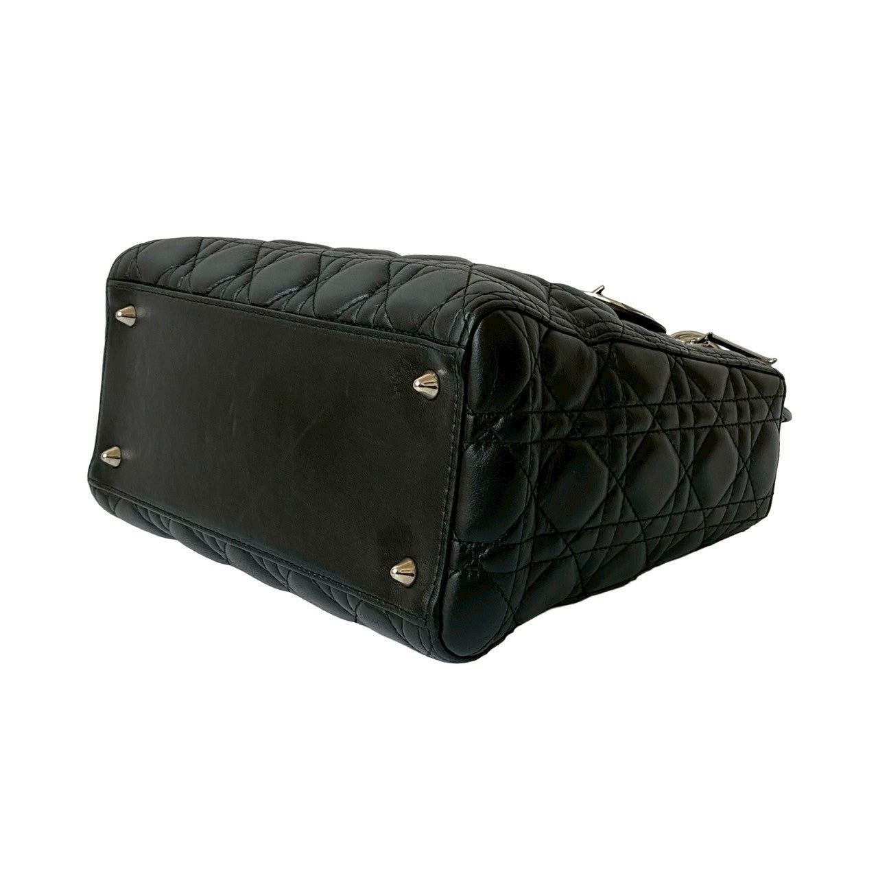 Dior Dior Handbag Black Leather Size ONE SIZE - 8 Thumbnail