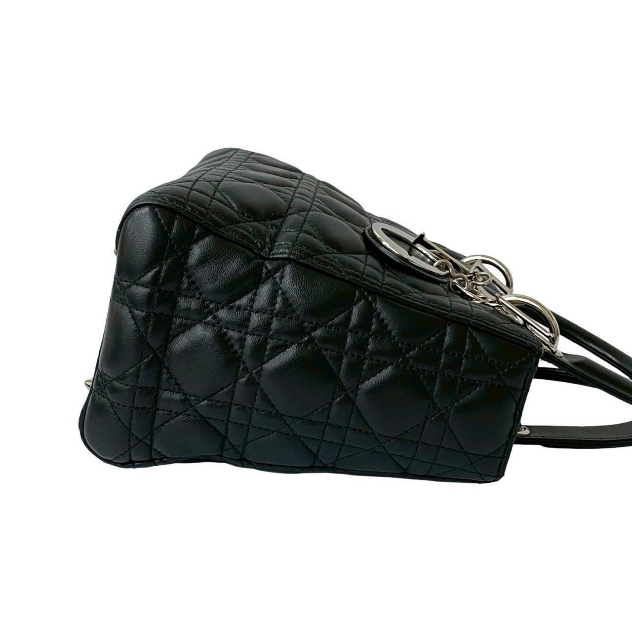 Dior Dior Handbag Black Leather Size ONE SIZE - 6 Thumbnail