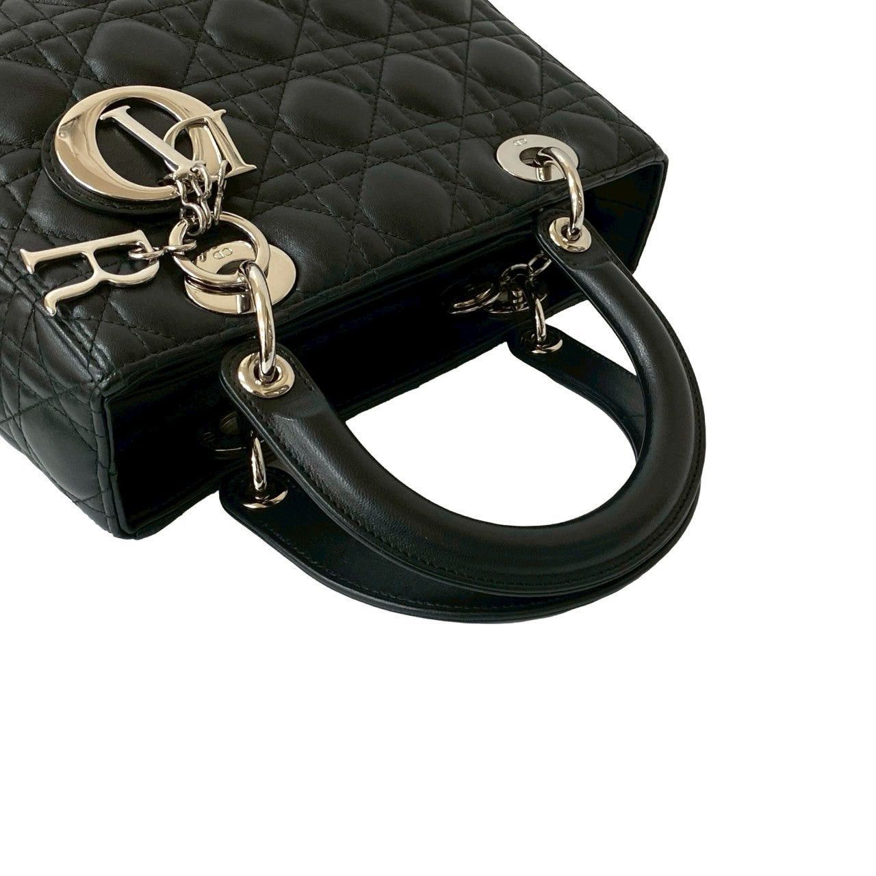 Dior Dior Handbag Black Leather Size ONE SIZE - 4 Thumbnail