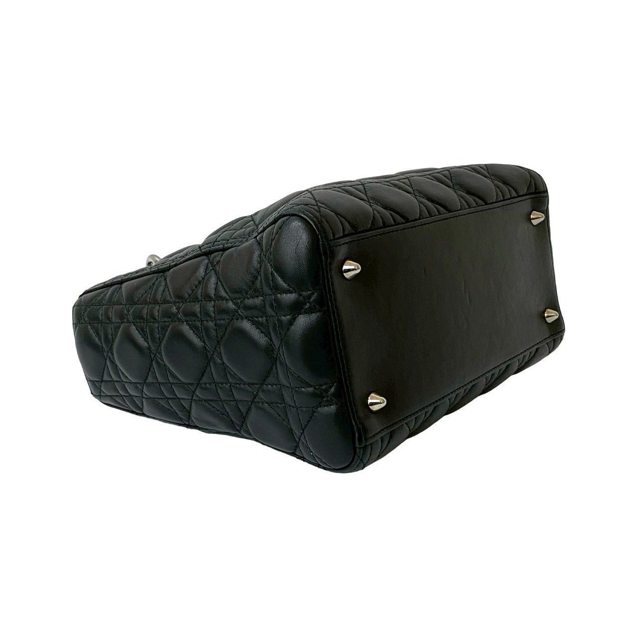 Dior Dior Handbag Black Leather Size ONE SIZE - 7 Thumbnail