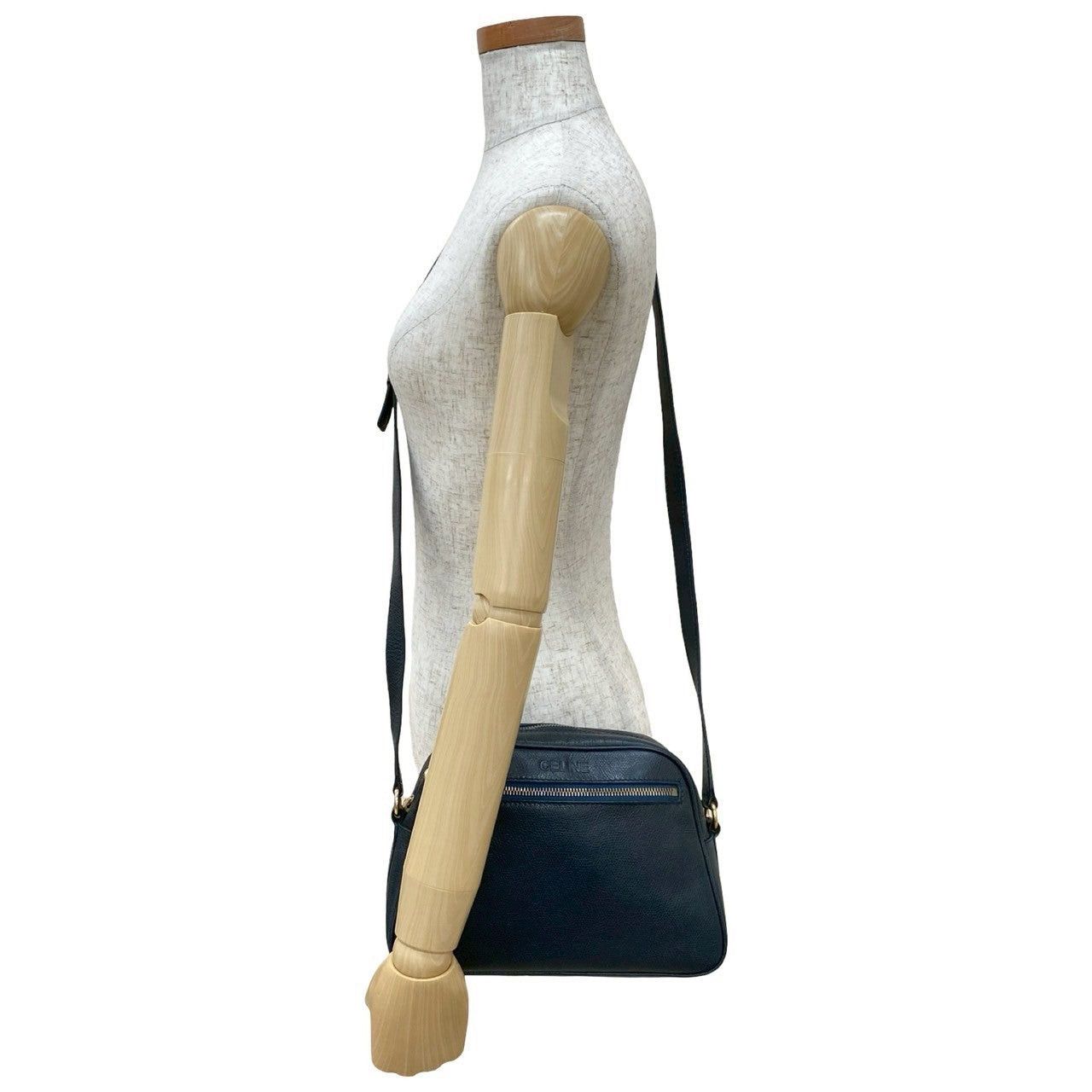 Celine Celine Blue Leather Size ONE SIZE - 2 Thumbnail