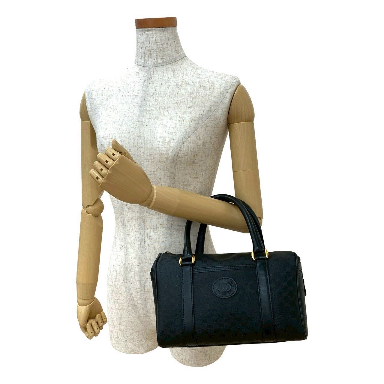 Gucci Gucci Handbag Black Leather Size ONE SIZE - 2 Thumbnail