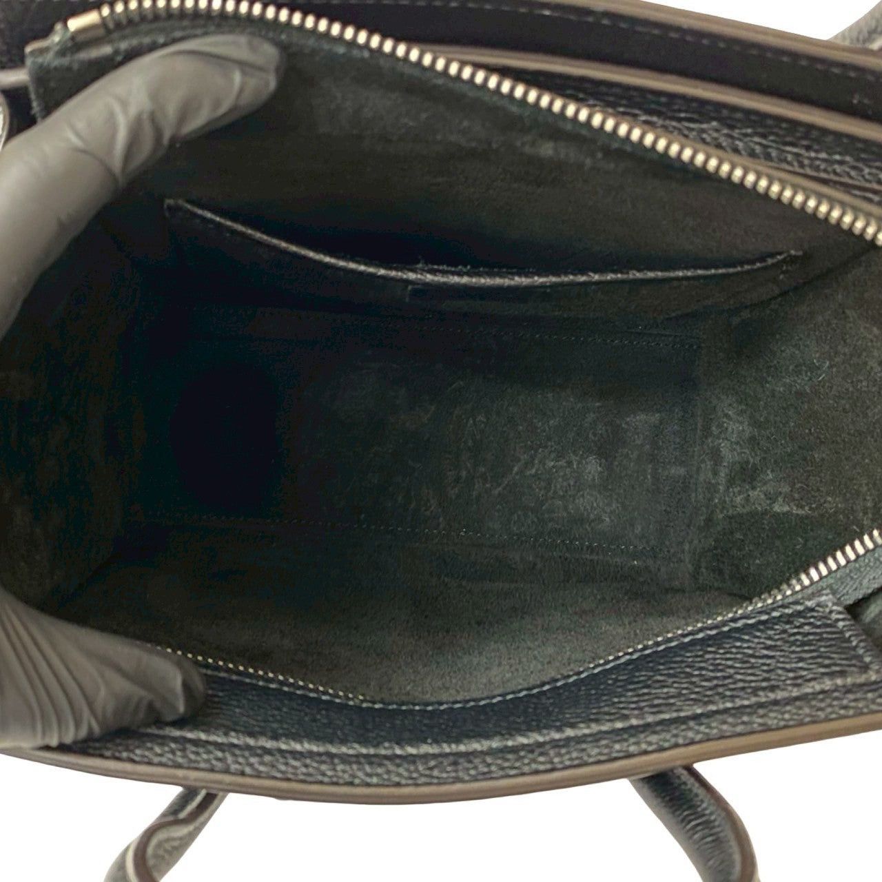 Celine Celine Shoulder Bag Black Leather Size ONE SIZE - 9 Thumbnail