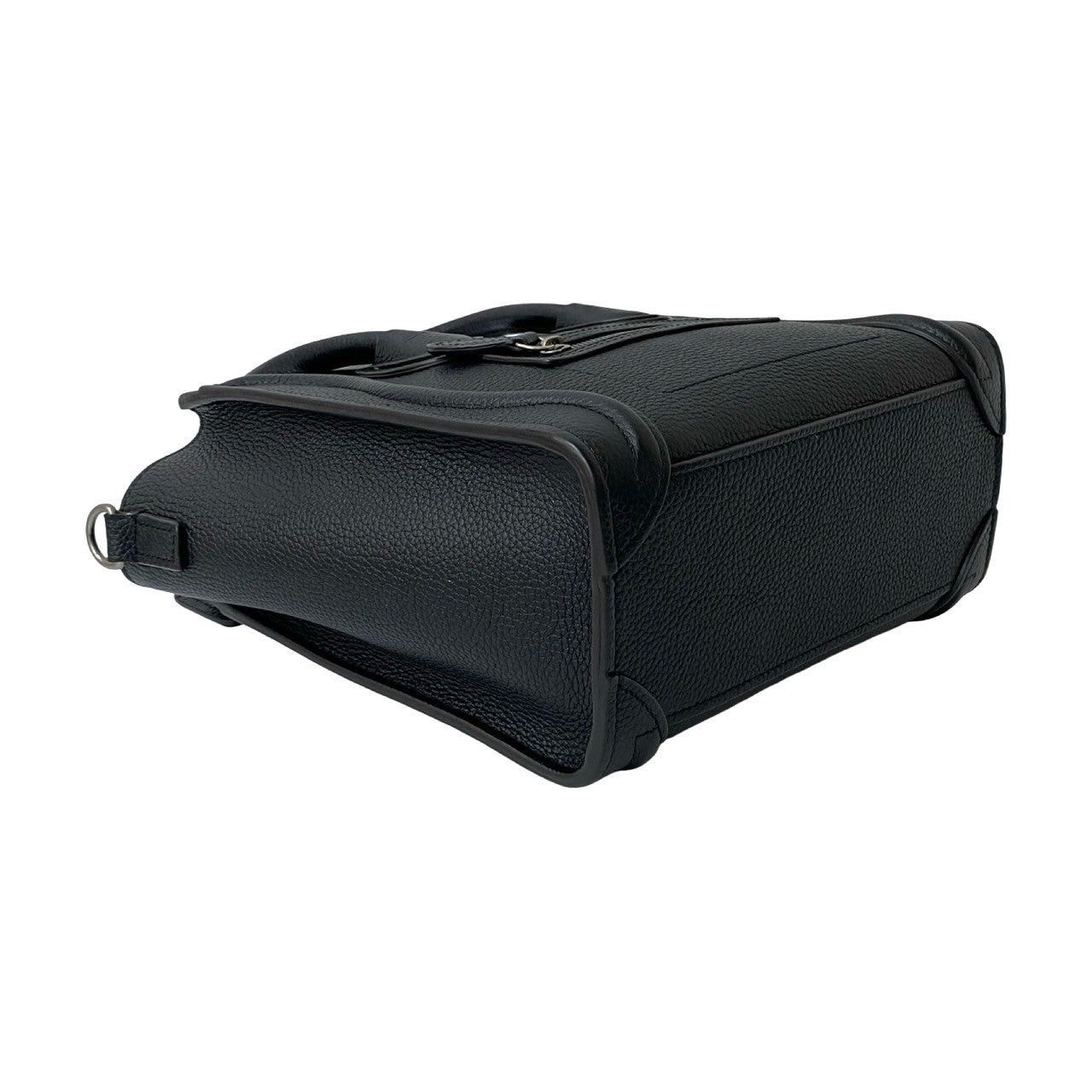 Celine Celine Shoulder Bag Black Leather Size ONE SIZE - 7 Thumbnail