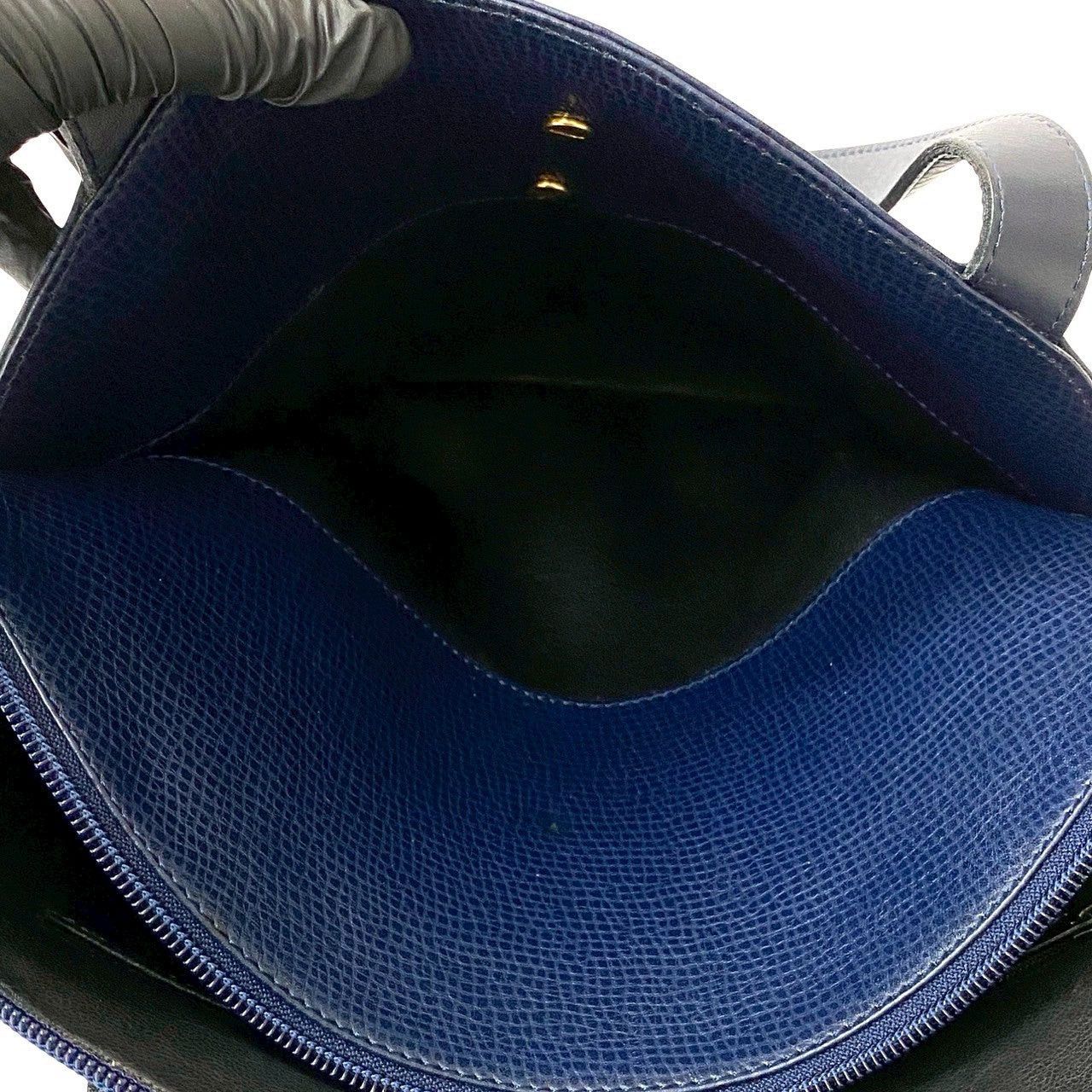 Dior Dior Shoulder Bag Blue Leather Size ONE SIZE - 10 Thumbnail