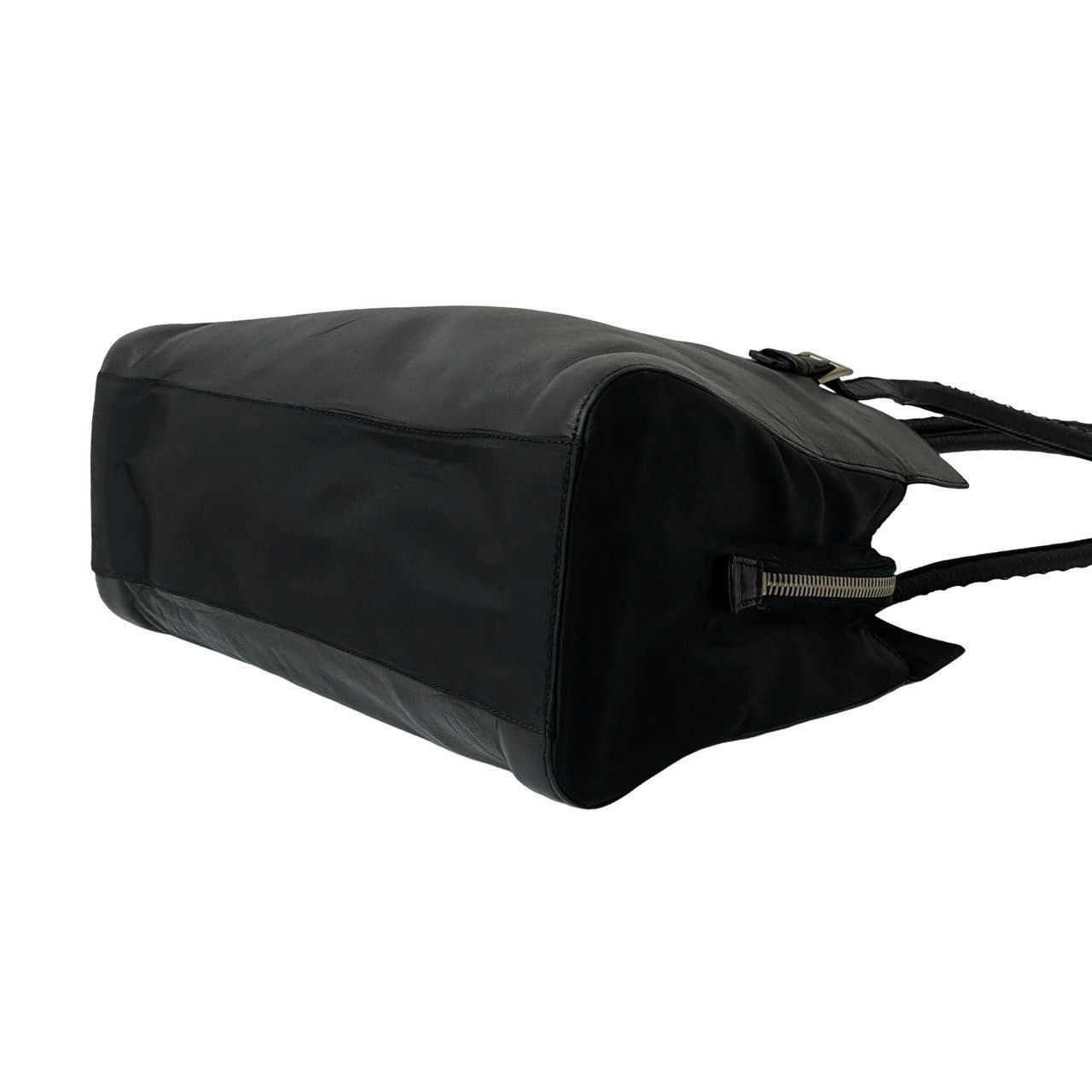 Prada Prada Shoulder Bag Black Leather Size ONE SIZE - 8 Thumbnail