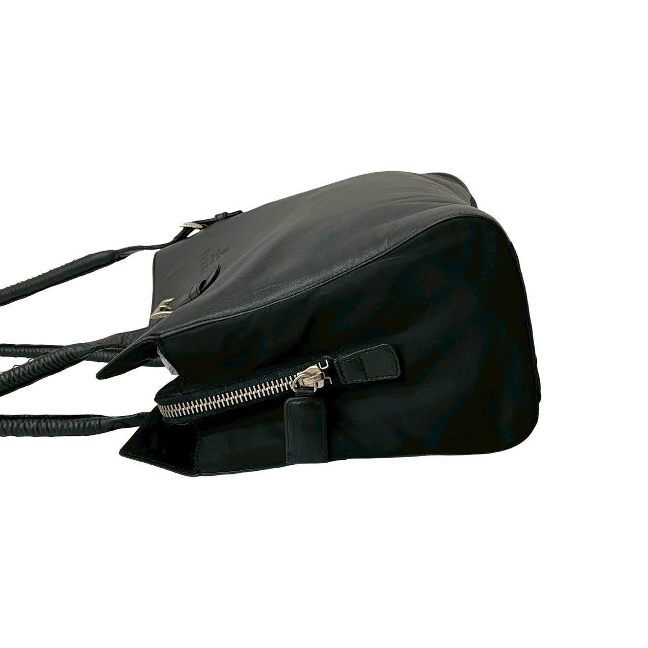 Prada Prada Shoulder Bag Black Leather Size ONE SIZE - 5 Thumbnail