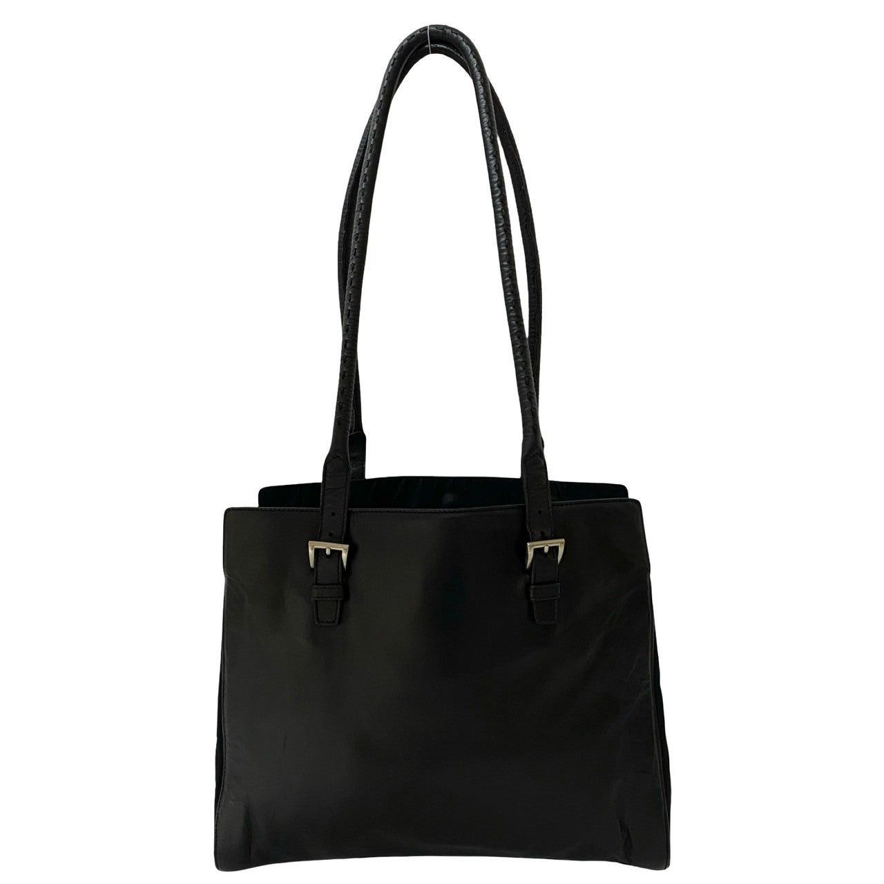 Prada Prada Shoulder Bag Black Leather Size ONE SIZE - 3 Thumbnail