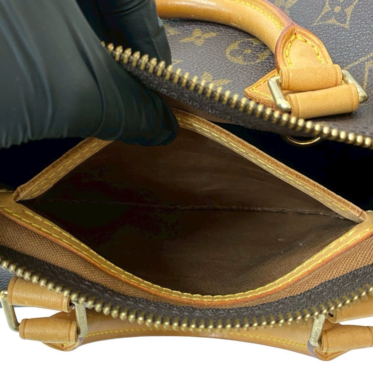 Louis Vuitton Louis Vuitton Handbag Brown Leather Size ONE SIZE - 10 Thumbnail
