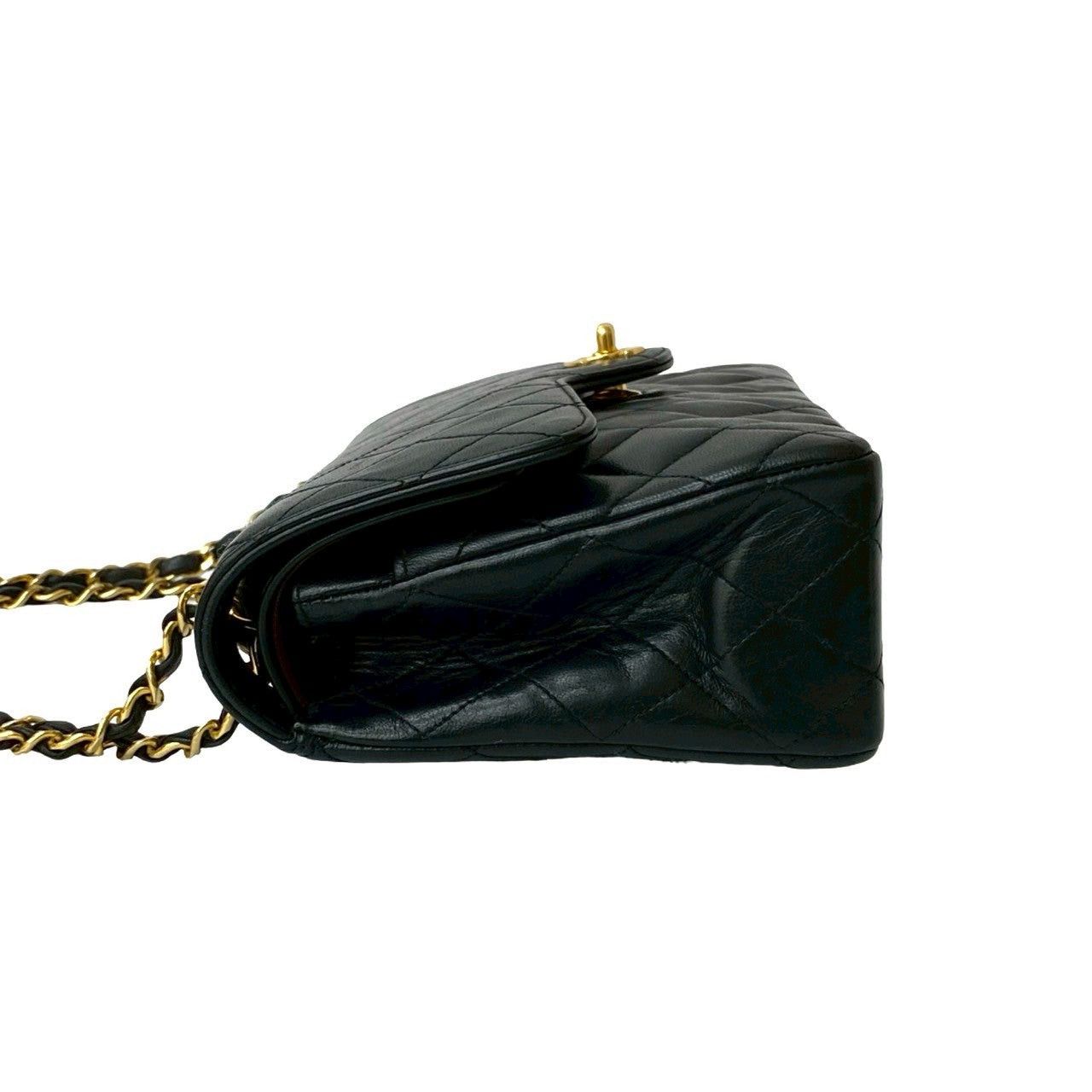 Chanel Chanel Shoulder Bag Black Leather Size ONE SIZE - 5 Thumbnail