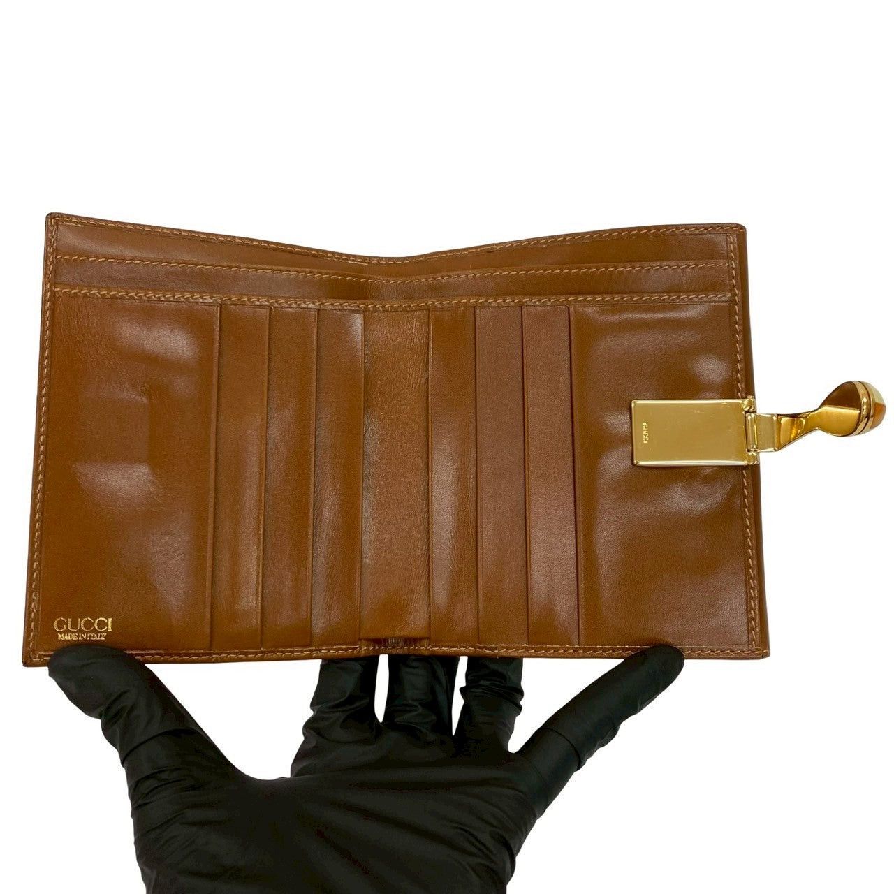 Gucci Gucci Brown Leather Size ONE SIZE - 7 Thumbnail