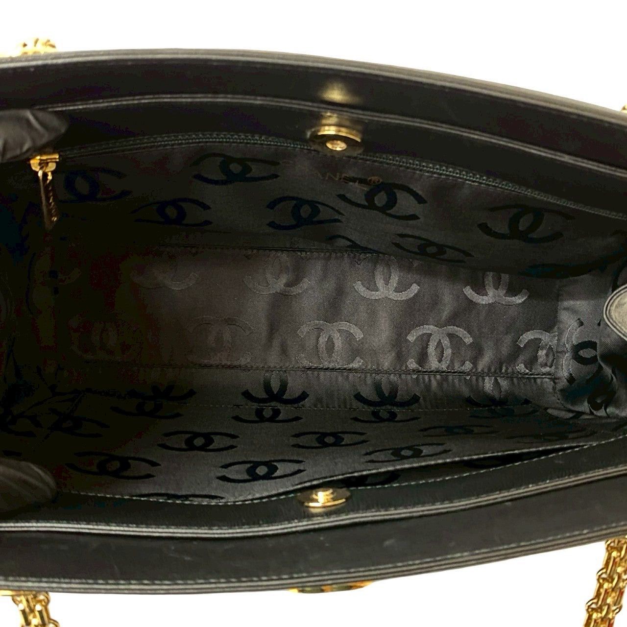 Chanel Chanel Shoulder Bag Black Leather Size ONE SIZE - 9 Thumbnail