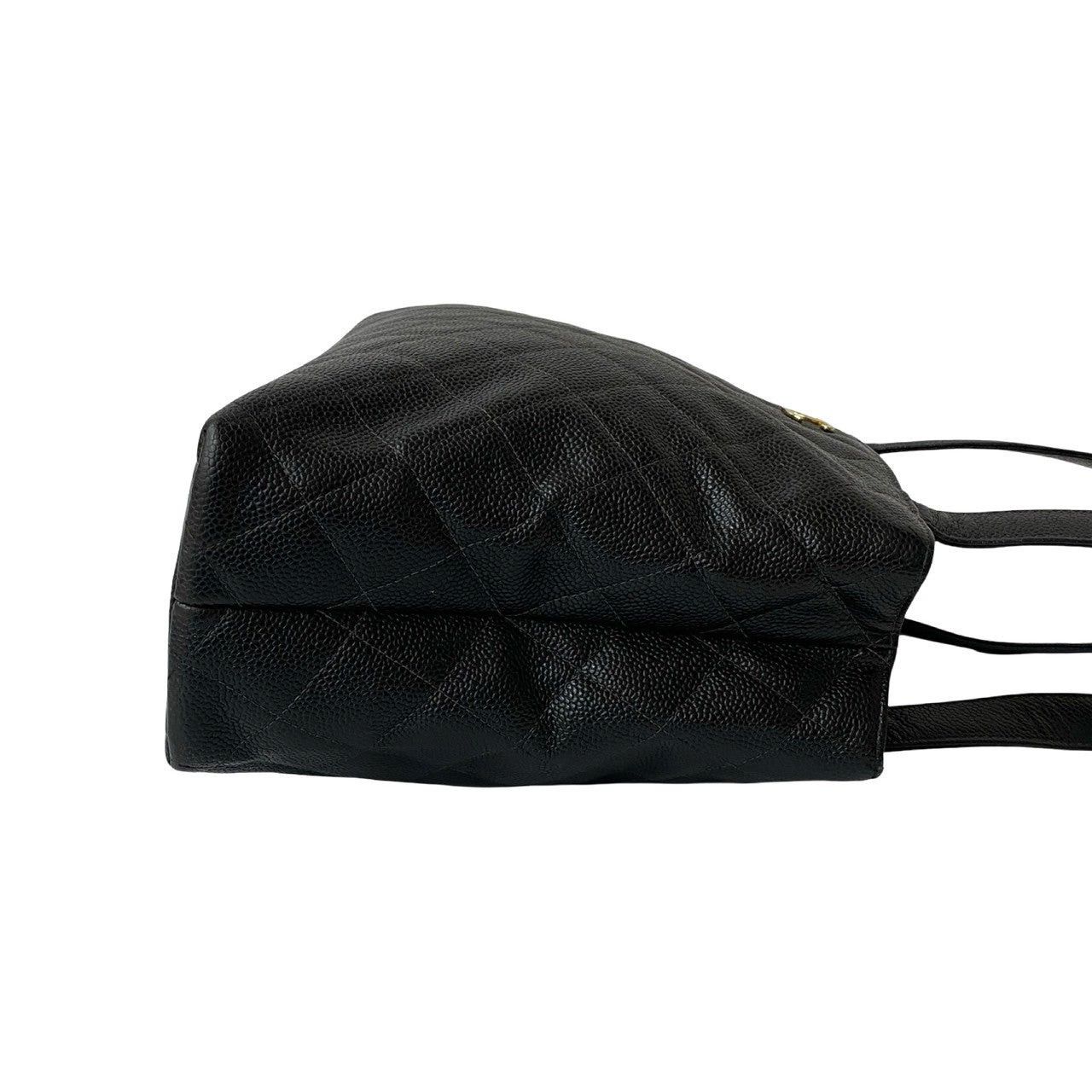 Chanel Chanel Tote Bag Black Leather Size ONE SIZE - 6 Thumbnail