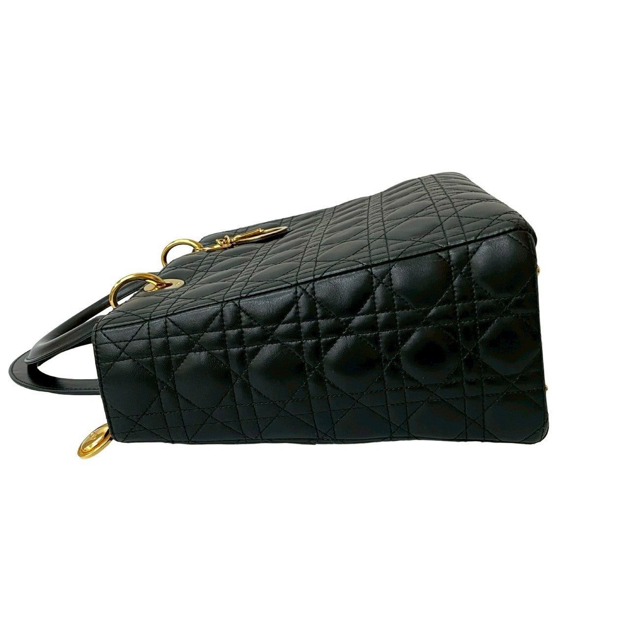 Dior Dior Handbag Black Leather Size ONE SIZE - 5 Thumbnail