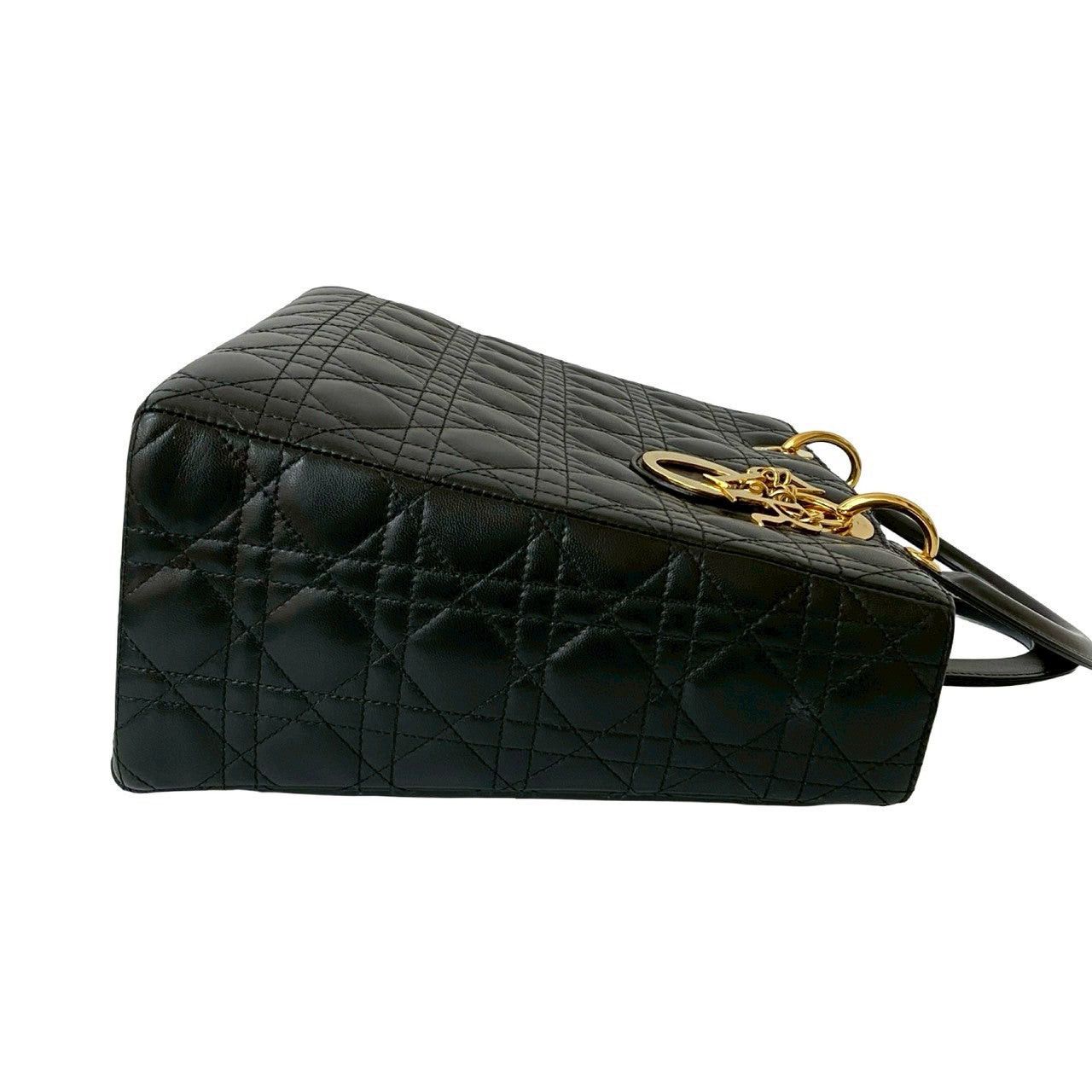 Dior Dior Handbag Black Leather Size ONE SIZE - 6 Thumbnail