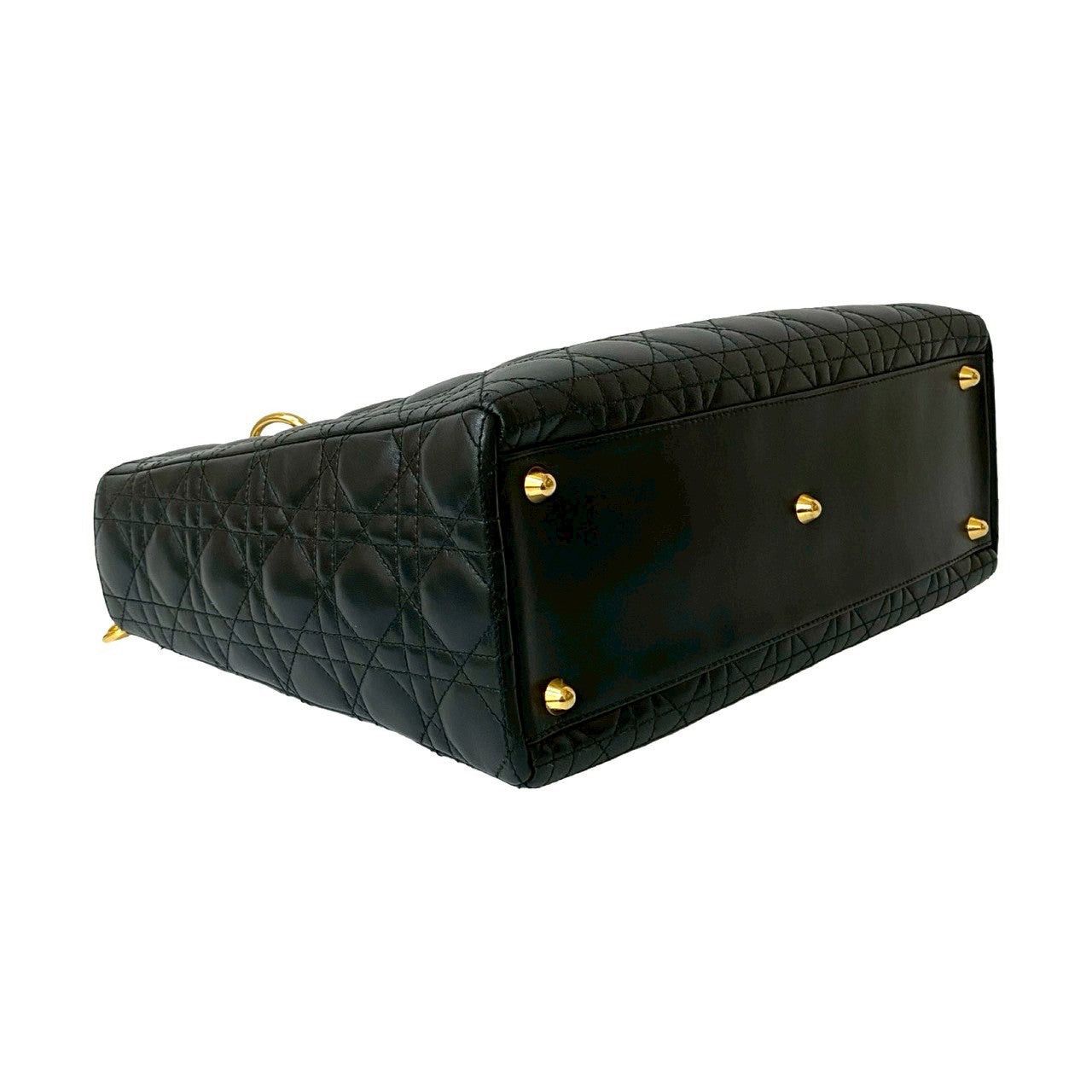 Dior Dior Handbag Black Leather Size ONE SIZE - 7 Thumbnail