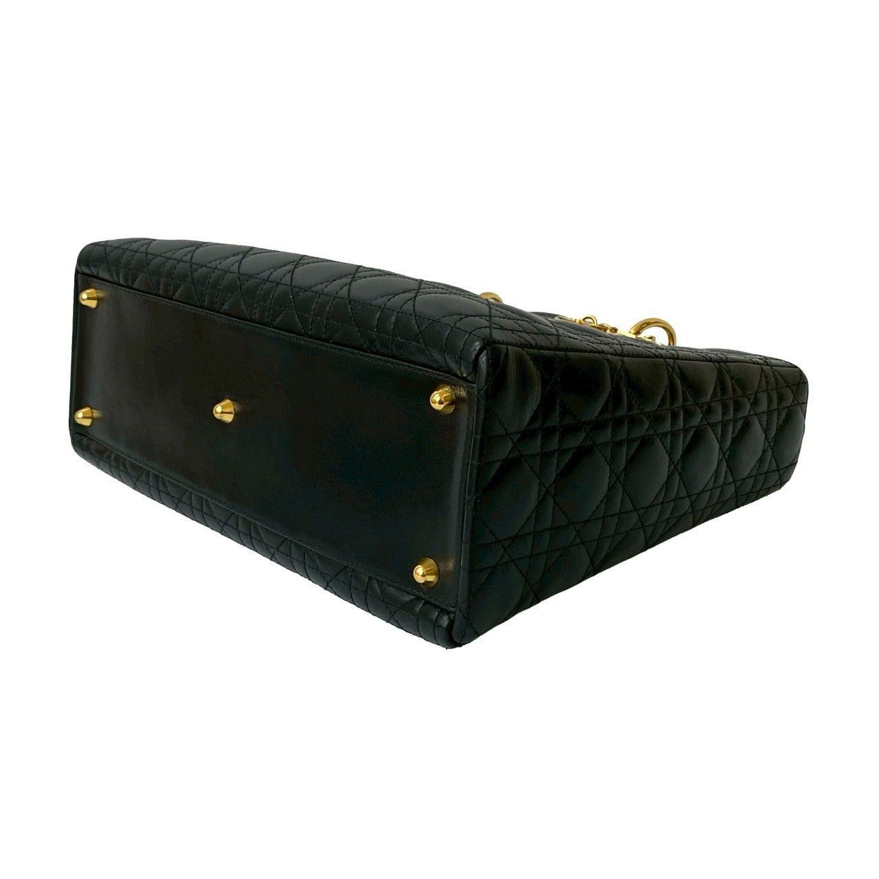 Dior Dior Handbag Black Leather Size ONE SIZE - 8 Thumbnail