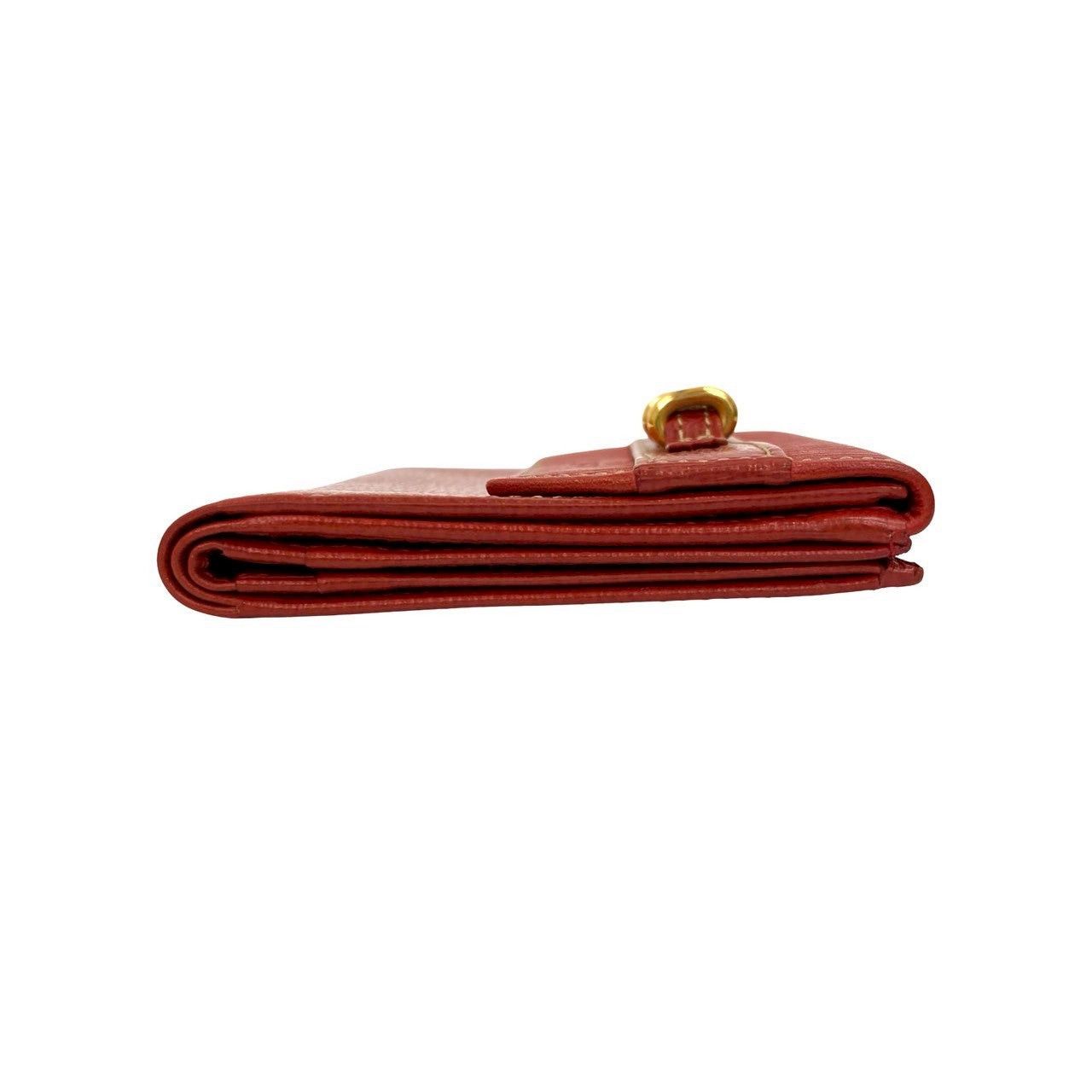 Loewe Loewe Red Leather Size ONE SIZE - 5 Thumbnail