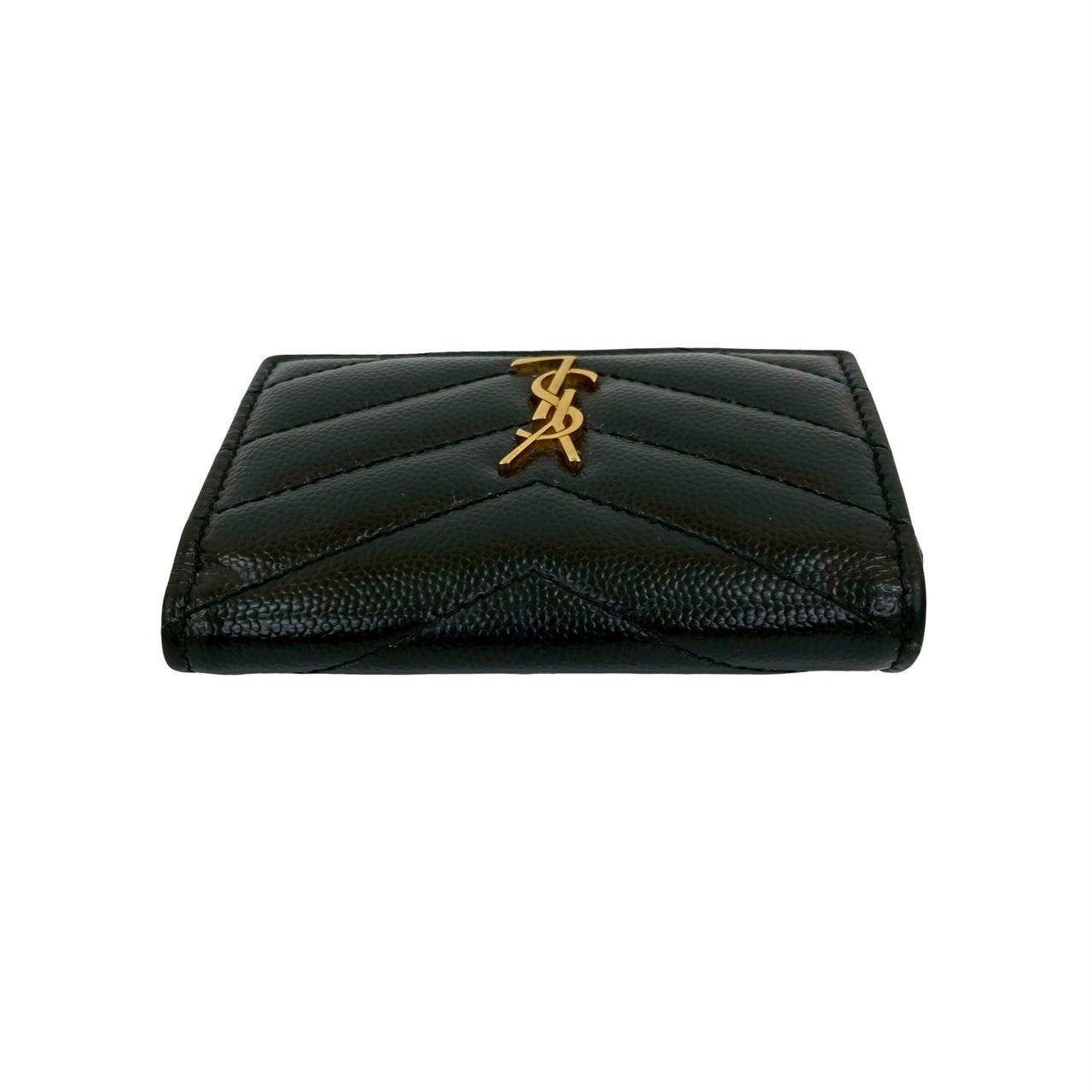 Yves Saint Laurent Yves Saint Laurent Black Leather Size ONE SIZE - 3 Thumbnail